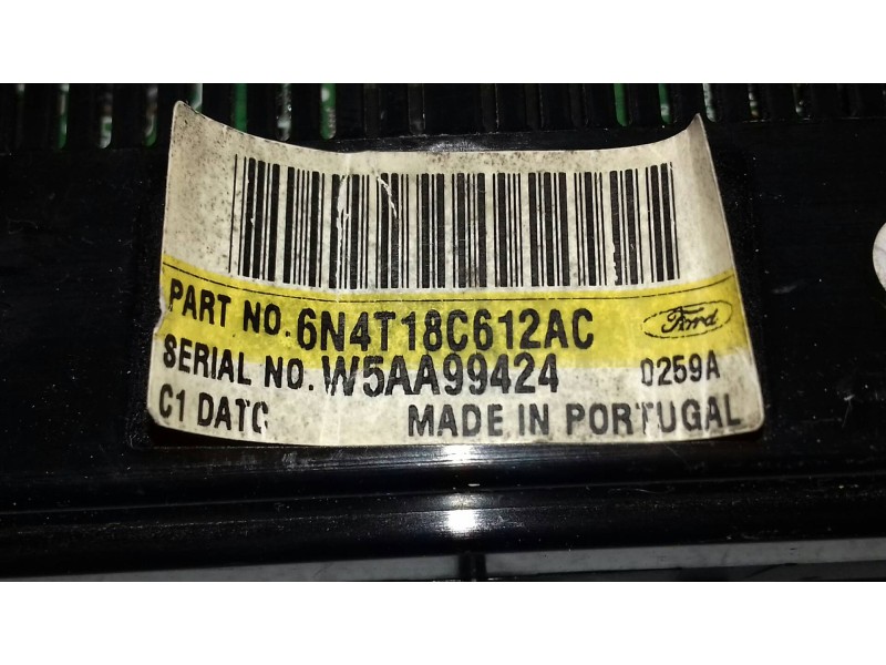 Recambio de mando climatizador para ford focus berlina (cap) ambiente (d) referencia OEM IAM 6N4T18C612AC  