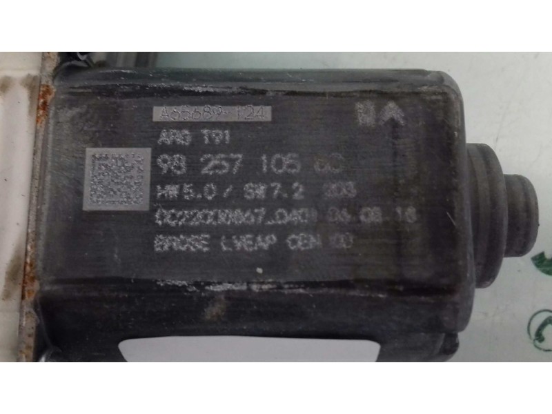 Recambio de elevalunas trasero izquierdo para peugeot 308 style referencia OEM IAM 122422ARG 9825710600 ELECTRICO