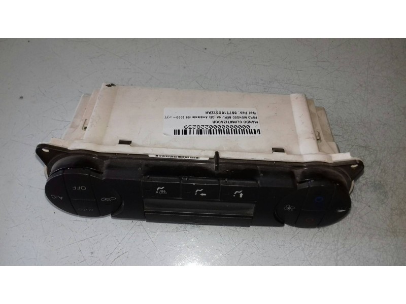 Recambio de mando climatizador para ford mondeo berlina (ge) ambiente (06.2003) (d) referencia OEM IAM 3S7T18C612AH  