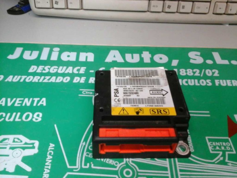 Recambio de centralita airbag para citroen c3 1.4 collection referencia OEM IAM 9661532480 5EKB6G0001220E PSA