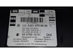 Recambio de modulo confort para mercedes-benz clase s (w221) berlina 320 / 350 cdi (221.022) referencia OEM IAM A2218709692 A221 2