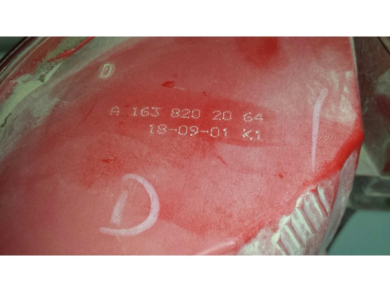 Recambio de piloto trasero derecho para mercedes-benz clase m (w163) 320 (163.154) referencia OEM IAM A1638202064  