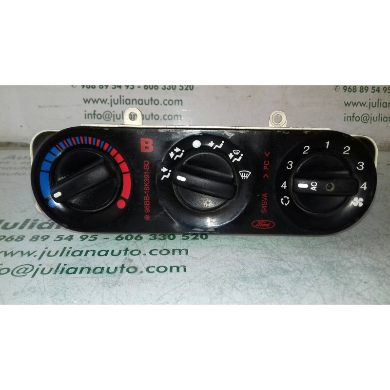 Recambio de mando calefaccion / aire acondicionado para ford mondeo berlina (gd) ghia referencia OEM IAM 97BW18D451A 96BB18K391B