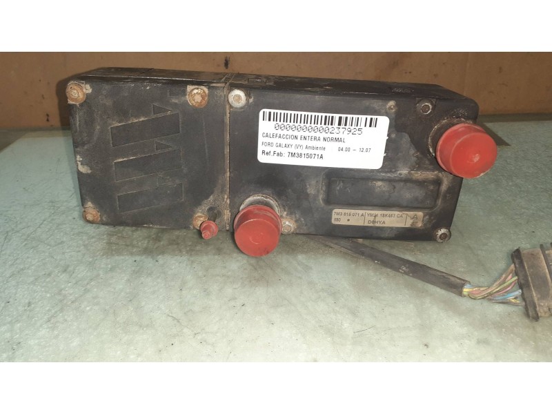 Recambio de calefaccion entera normal para ford galaxy (vy) ambiente referencia OEM IAM 7M3815071A  