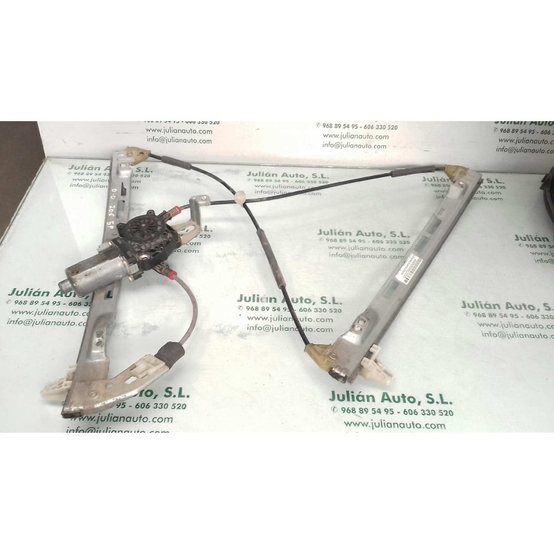 Recambio de elevalunas delantero derecho para peugeot 206 berlina xr referencia OEM IAM  2 PINES ELECTRICO