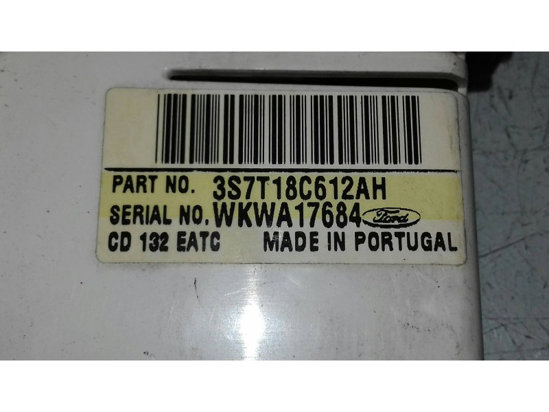 Recambio de mando climatizador para ford mondeo berlina (ge) ambiente (06.2003) (d) referencia OEM IAM 3S7T18C612AH  