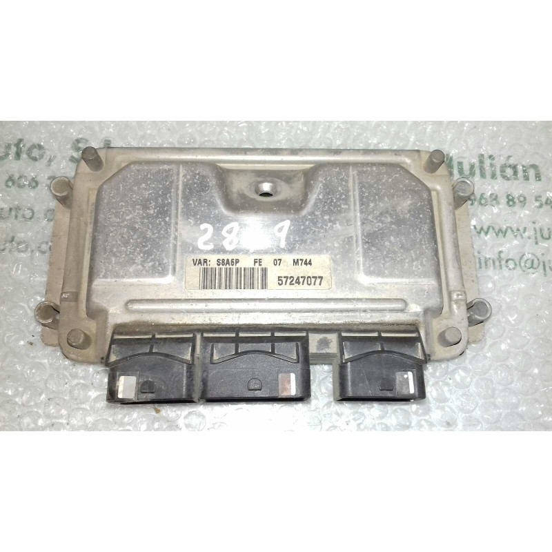 Recambio de centralita motor uce para citroen saxo 1.1 plaisir referencia OEM IAM 0261206246 9637838780 M744