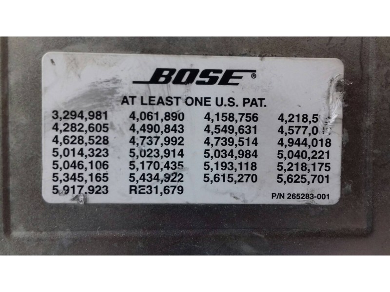 Recambio de modulo electronico para mazda cx-7 (er) luxury referencia OEM IAM EG2366920B  AMPLIFICADOR AUDIO