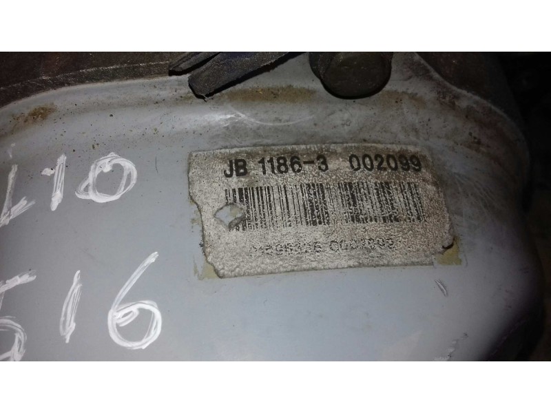 Recambio de caja cambios para renault clio i phase iii 1.2 campus referencia OEM IAM JB1186  5 VELOCIDADES Recambio de caja cambios para renault clio i phase iii 1.2 campus referencia OEM IAM JB1186  5 VELOCIDADES