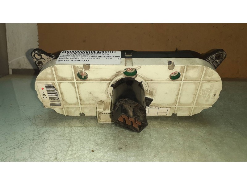 Recambio de mando calefaccion / aire acondicionado para hyundai matrix (fc) 1.5 crdi gls referencia OEM IAM 9725017XXX  
