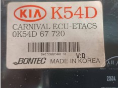 Recambio de modulo electronico para kia carnival ii 2.9 cdri ex referencia OEM IAM 0K54D67720 K54D  2