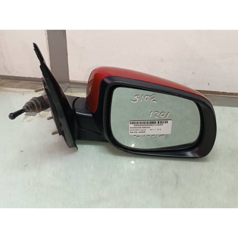 Recambio de retrovisor derecho para kia picanto concept referencia OEM IAM 023530 023531 MANUAL