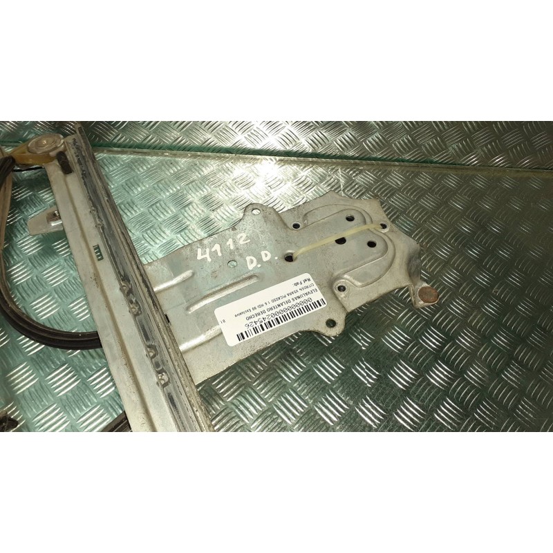 Recambio de elevalunas delantero derecho para citroen xsara picasso 1.6 hdi 90 exclusive referencia OEM IAM   ELECTRICO