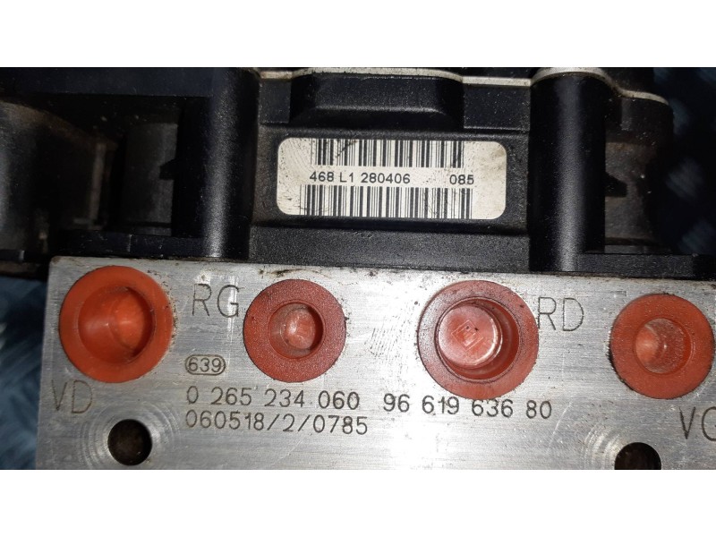 Recambio de abs para citroen xsara picasso 1.6 hdi 90 exclusive referencia OEM IAM 9661963680 0265234060 0265950330