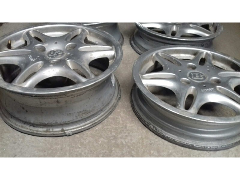 Recambio de juego llantas para smart coupe passion referencia OEM IAM 108612217AA 5.5JX15H2 ET1 4 LLANTAS ALUMINIO
