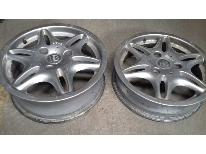 Recambio de juego llantas para smart coupe passion referencia OEM IAM 108612217AA 5.5JX15H2 ET1 4 LLANTAS ALUMINIO