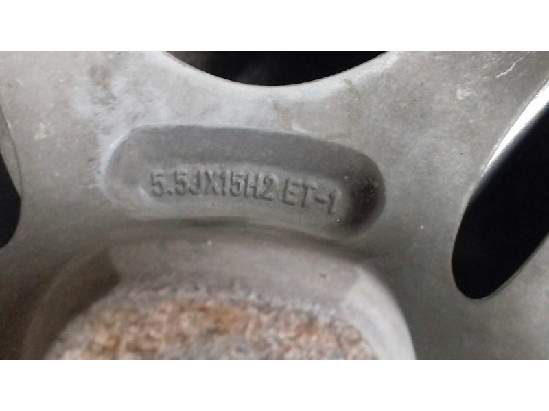 Recambio de juego llantas para smart coupe passion referencia OEM IAM 108612217AA 5.5JX15H2 ET1 4 LLANTAS ALUMINIO