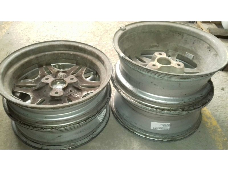 Recambio de juego llantas para smart coupe passion referencia OEM IAM 108612217AA 5.5JX15H2 ET1 4 LLANTAS ALUMINIO