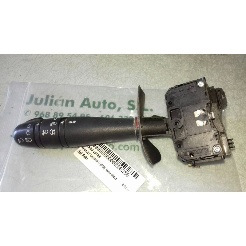 Recambio de mando luces para renault laguna ii (bg0) authentique referencia OEM IAM 6166018  VALEO