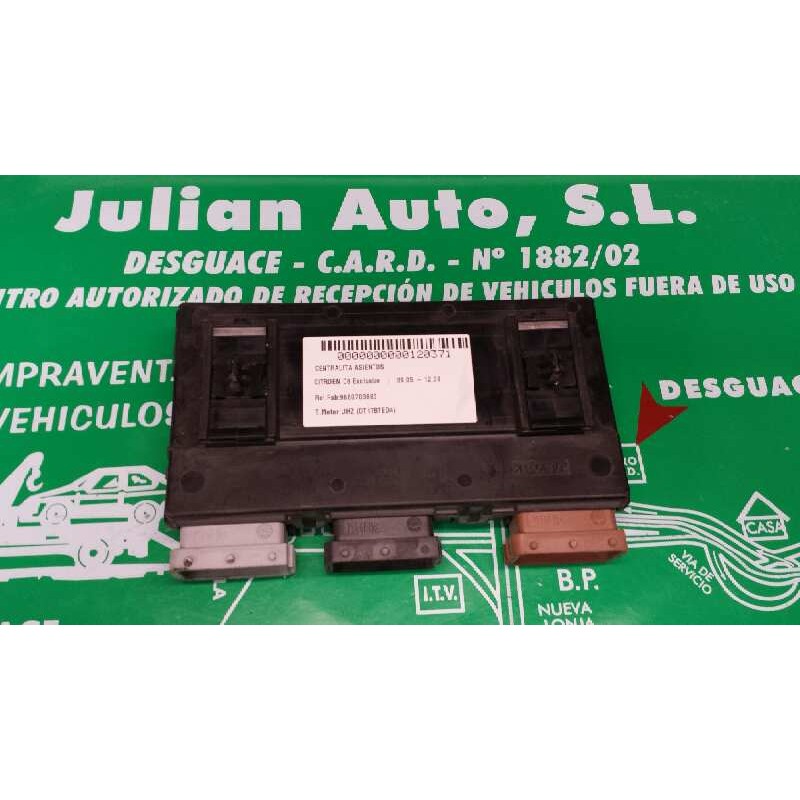 Recambio de centralita asientos para citroen c6 exclusive referencia OEM IAM 9660703680 BITRON BDMA CEM 01 