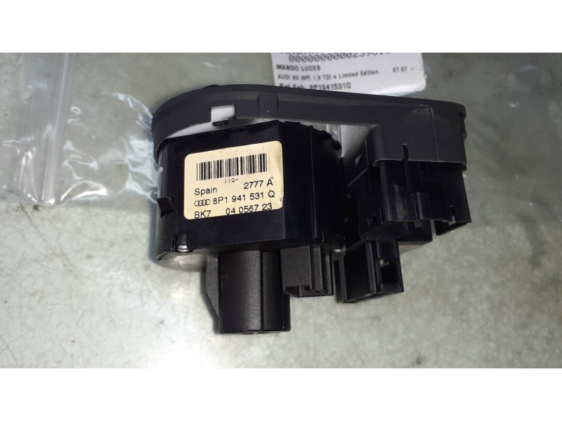 Recambio de mando luces para audi a3 (8p) 1.9 tdi e limited edition referencia OEM IAM 8P1941531Q 8P0919094 