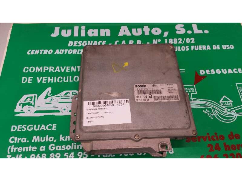 Recambio de centralita motor uce para citroen ax gt referencia OEM IAM 0261200779 9617149980 