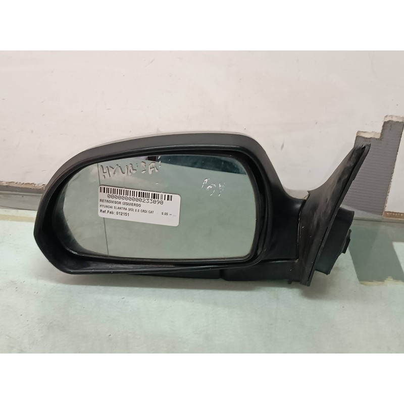 Recambio de retrovisor izquierdo para hyundai elantra (xd) 2.0 crdi cat referencia OEM IAM 012151  ELECTRICO