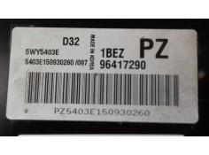 Recambio de centralita motor uce para chevrolet matiz s referencia OEM IAM 96417290 5WY5403E  2