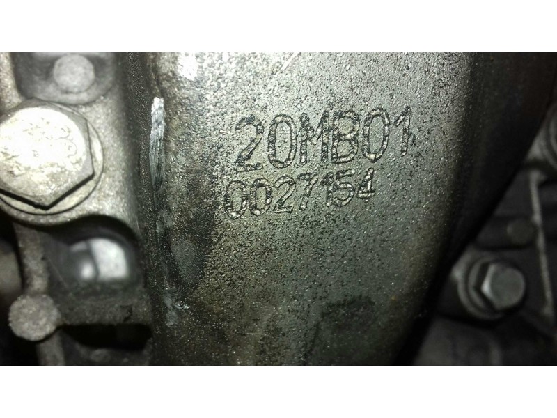 Recambio de caja cambios para peugeot 307 break / sw (s1) sw referencia OEM IAM 20MB01  6 VELOCIDADES