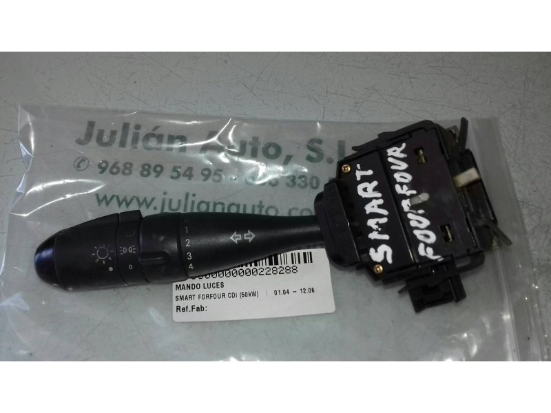 Recambio de mando luces para smart forfour cdi (50kw) referencia OEM IAM   