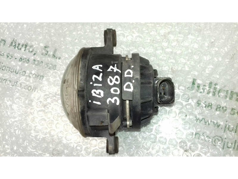 Recambio de faro antiniebla derecho para seat ibiza (6l1) sport referencia OEM IAM 6L0941699 VISTEON 2 PINES