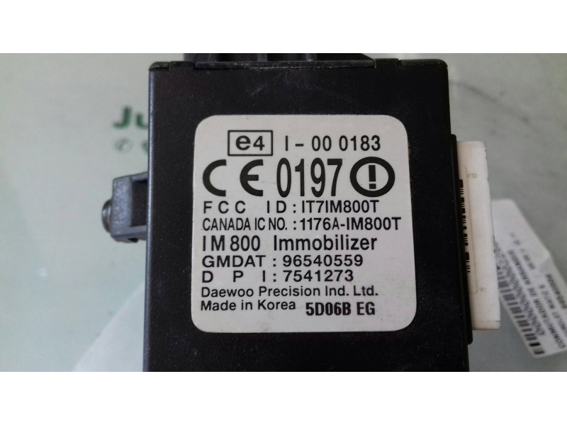 Recambio de conmutador de arranque para chevrolet matiz s referencia OEM IAM 96540559  