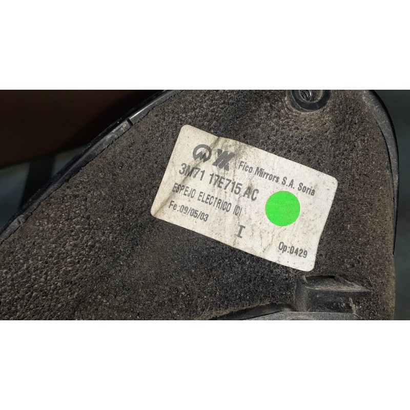Recambio de retrovisor izquierdo para mazda 2 berlina (dy) 1.6 sportive (74kw) referencia OEM IAM 3M7117E715AC 014202 ELECTRICO
