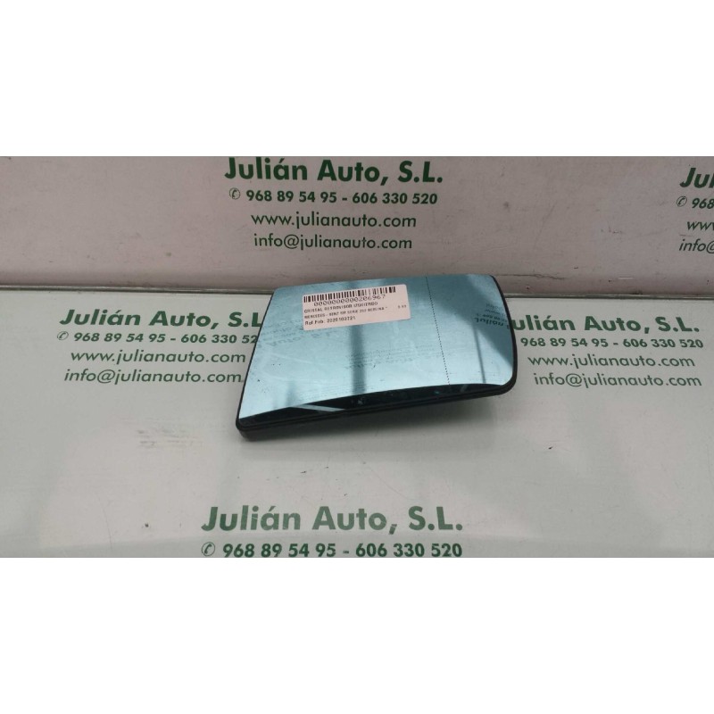 Recambio de cristal retrovisor izquierdo para mercedes-benz clase c (w202) berlina referencia OEM IAM 2028100721 2028100321 TERM