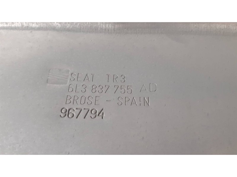 Recambio de elevalunas delantero izquierdo para seat ibiza (6l1) stella referencia OEM IAM 6L3837751CJ 6L3837755AD ELECTRICO
