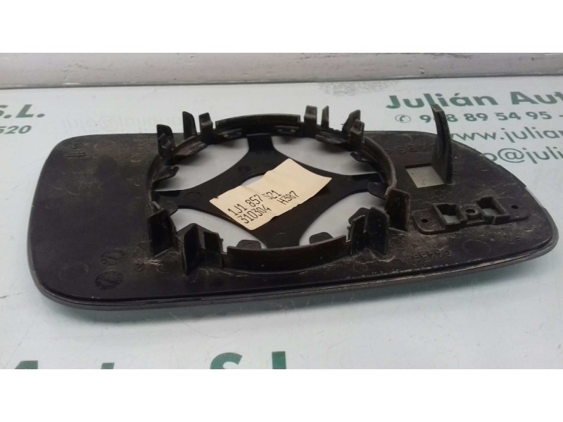 Recambio de cristal retrovisor izquierdo para seat arosa (6h1) stella referencia OEM IAM 1J1857521  