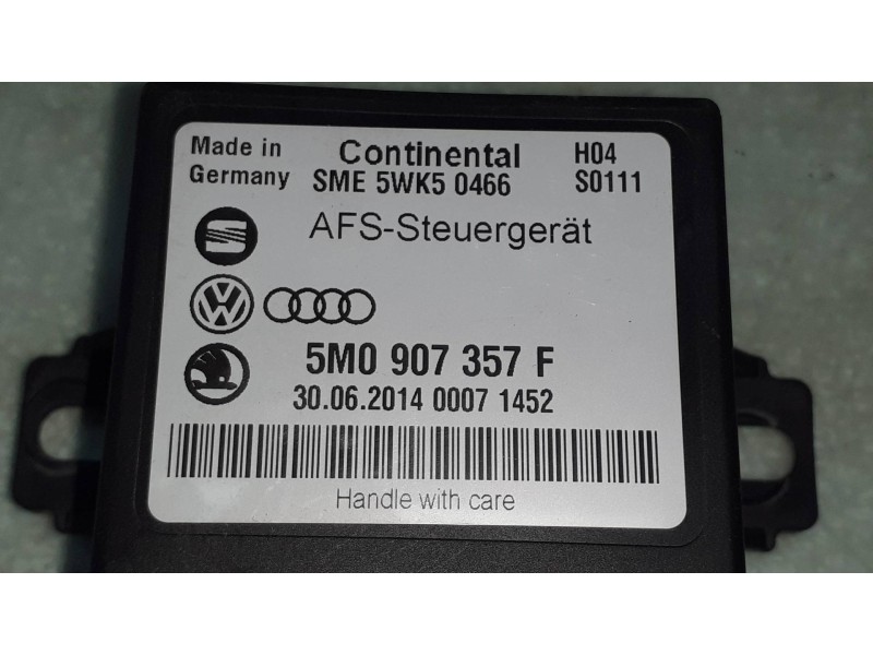 Recambio de modulo electronico para volkswagen passat variant (365) edition bluemotion referencia OEM IAM 5M0907357F 5WK50466 