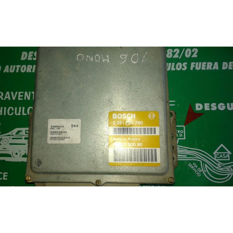 Recambio de centralita motor uce para peugeot 106 (s1) cocktail referencia OEM IAM 0261200780 9617150080 