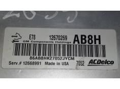 Recambio de centralita motor uce para opel adam unlimited ecoflex referencia OEM IAM 12670269 12668991 DELCO 2