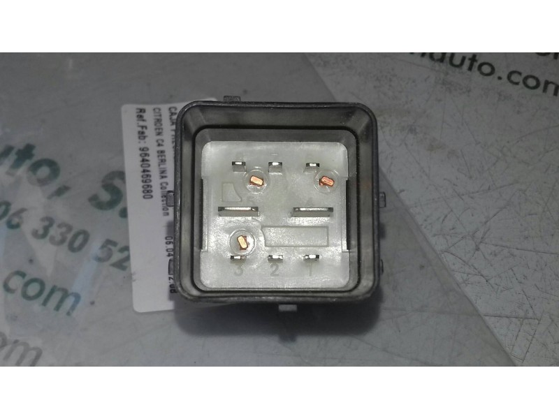 Recambio de caja precalentamiento para citroen c4 berlina collection referencia OEM IAM 9640469680 51252002 