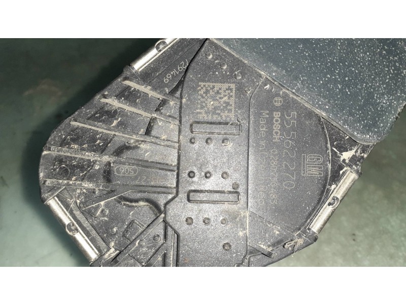 Recambio de caja mariposa para opel adam unlimited ecoflex referencia OEM IAM 55562270 0280750483 GM