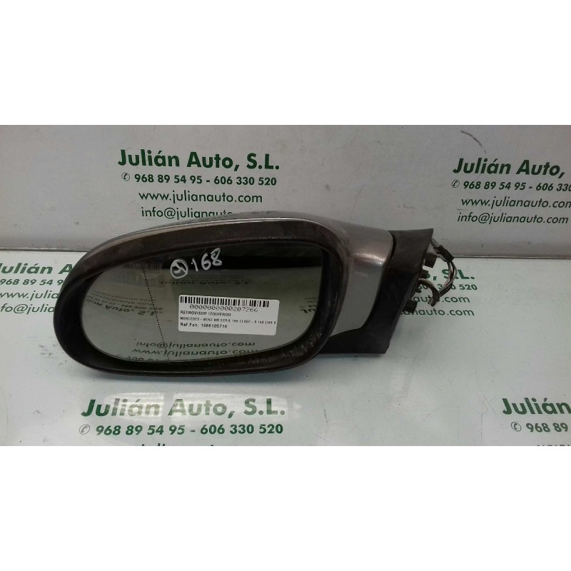 Recambio de retrovisor izquierdo para mercedes-benz clase a (w168) 140 (168.031) referencia OEM IAM 1688105716  ELECTRICO
