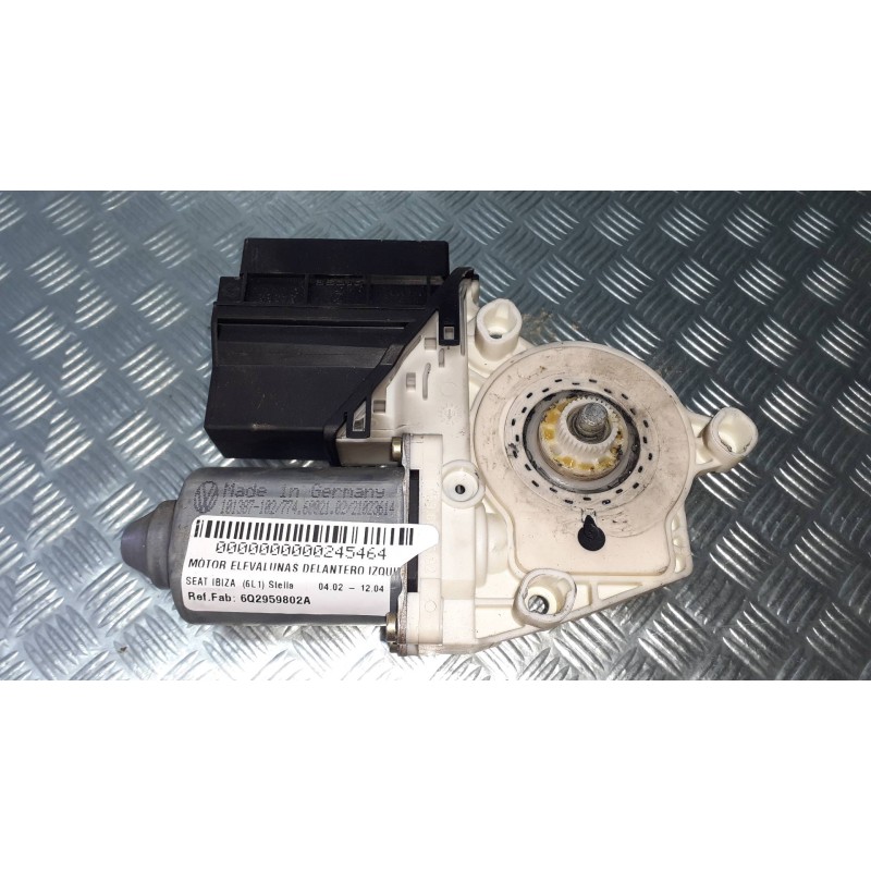 Recambio de motor elevalunas delantero izquierdo para seat ibiza (6l1) stella referencia OEM IAM 6Q2959802A  