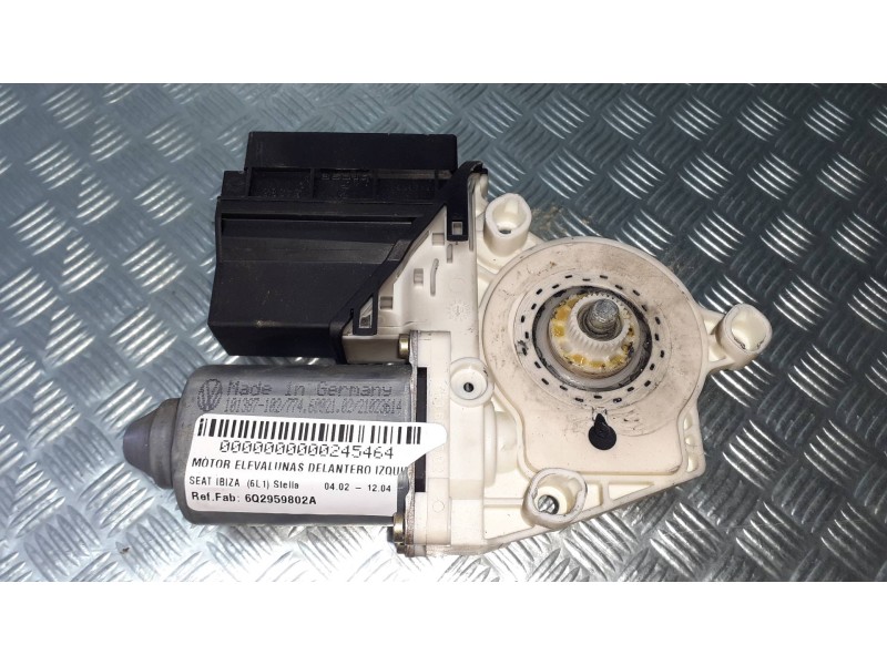 Recambio de motor elevalunas delantero izquierdo para seat ibiza (6l1) stella referencia OEM IAM 6Q2959802A  