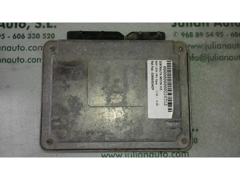Recambio de centralita motor uce para seat leon (1m1) signo referencia OEM IAM 036906034CP 6160063502 MAGNETI MARELLI
