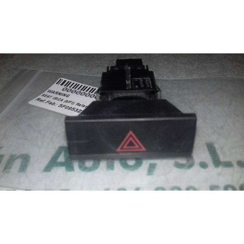 Recambio de warning para seat ibiza (6p1) reference referencia OEM IAM 5F0953235A 5F0953235 3 + 3 PINES