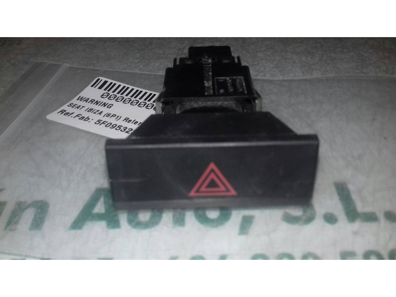 Recambio de warning para seat ibiza (6p1) reference referencia OEM IAM 5F0953235A 5F0953235 3 + 3 PINES