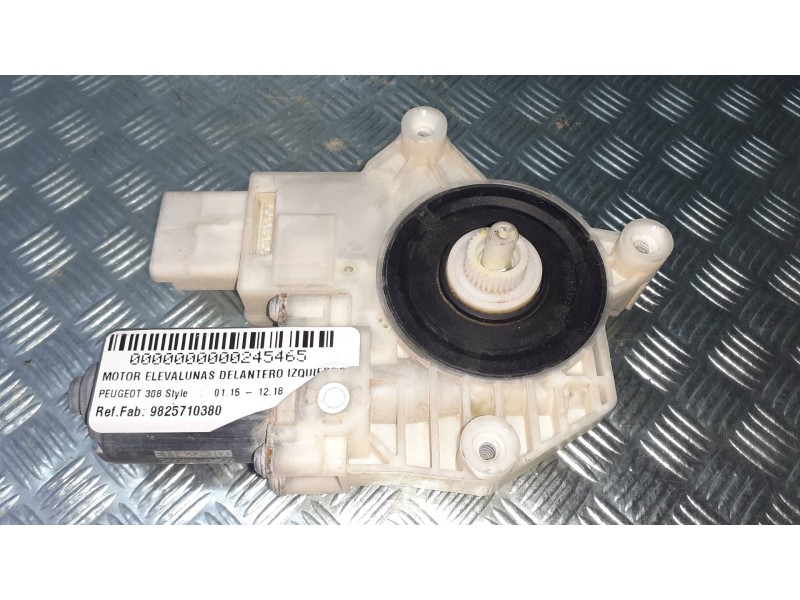 Recambio de motor elevalunas delantero izquierdo para peugeot 308 style referencia OEM IAM 9825710380  