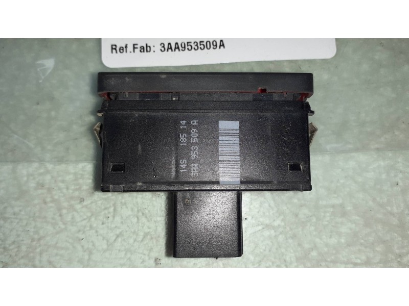 Recambio de warning para volkswagen passat variant (365) edition bluemotion referencia OEM IAM 3AA953509A  CONECTOR 6 PINES