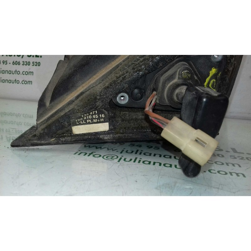 Recambio de retrovisor izquierdo para mercedes-benz clase s (w126) berlina+coupe referencia OEM IAM 1268104516  MANUAL - TERMICO